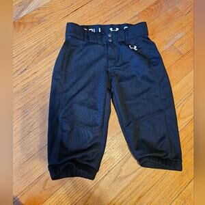 Under Armour Youth Small Black Softball Pants